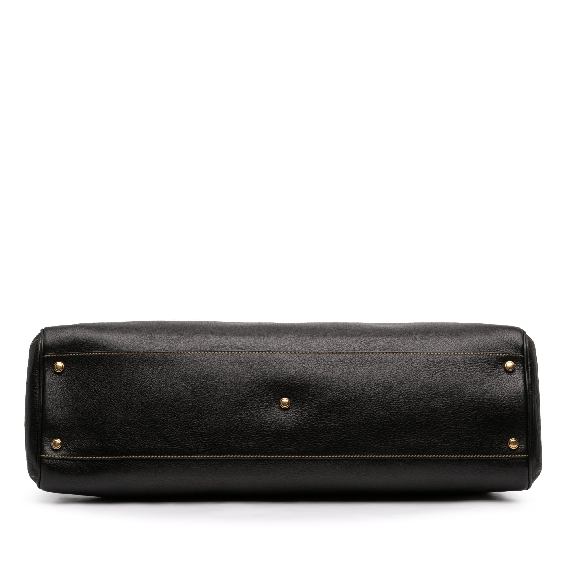 Large Leather Marcello de Cartier Satchel - Image 3