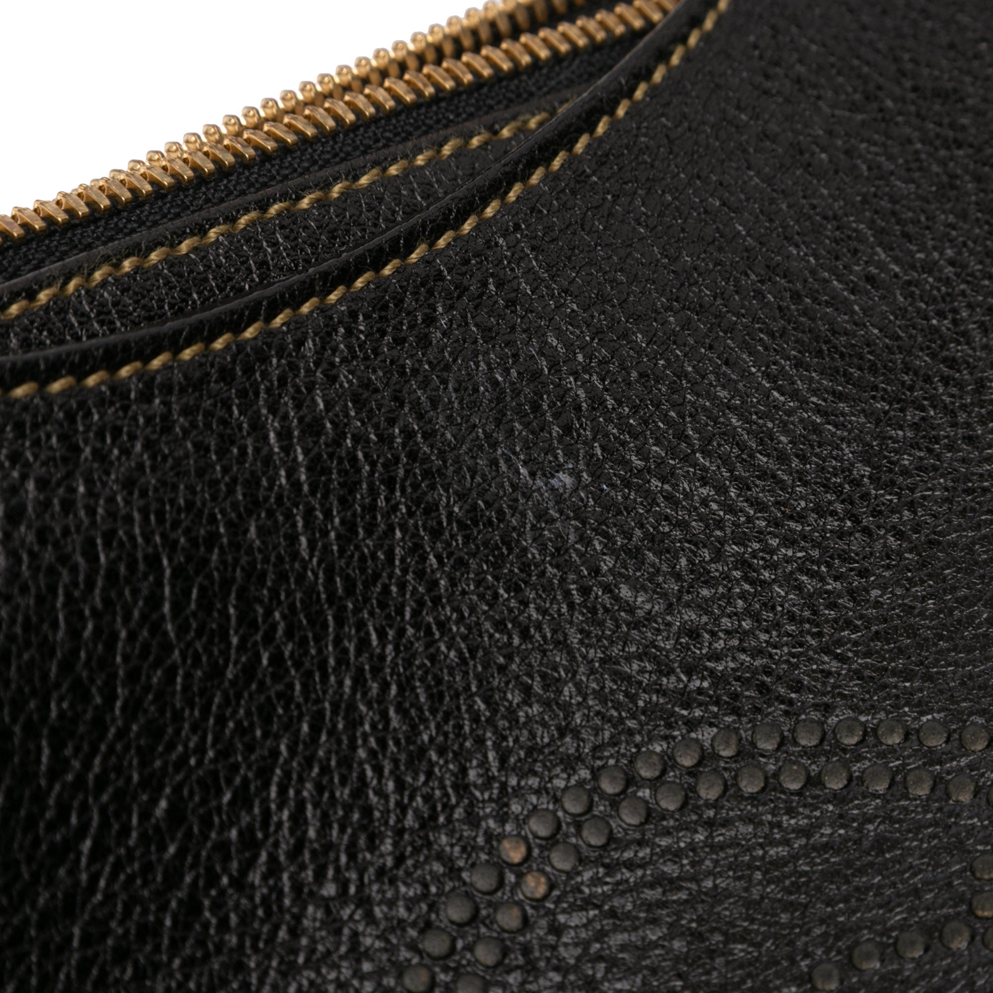 Large Leather Marcello de Cartier Satchel - Image 9