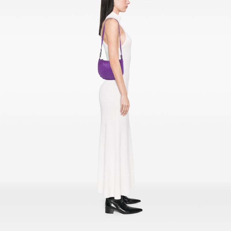 Small Nappa Intrecciato Crossbody - Image 6
