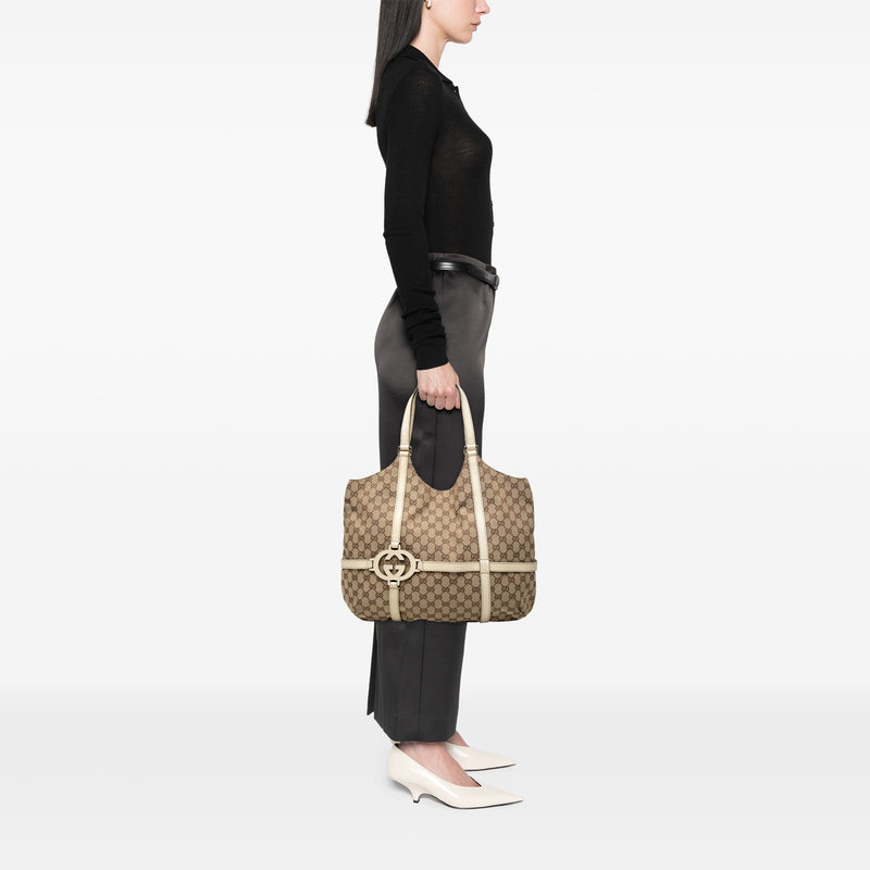Large GG Canvas Royal Tote - Image 6