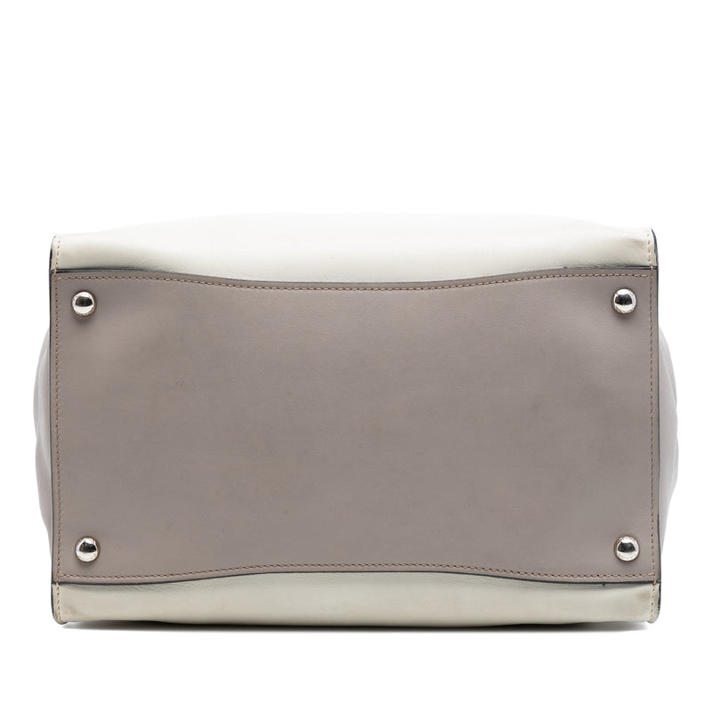 Glace Calf Twin Pocket Double Handle Satchel - Image 3