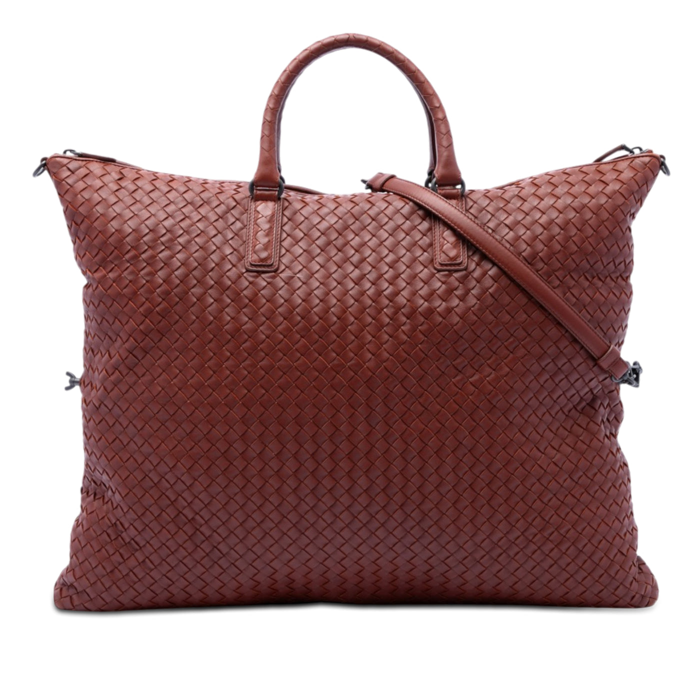 Maxi Nappa Intrecciato Convertible Tote - Image 1