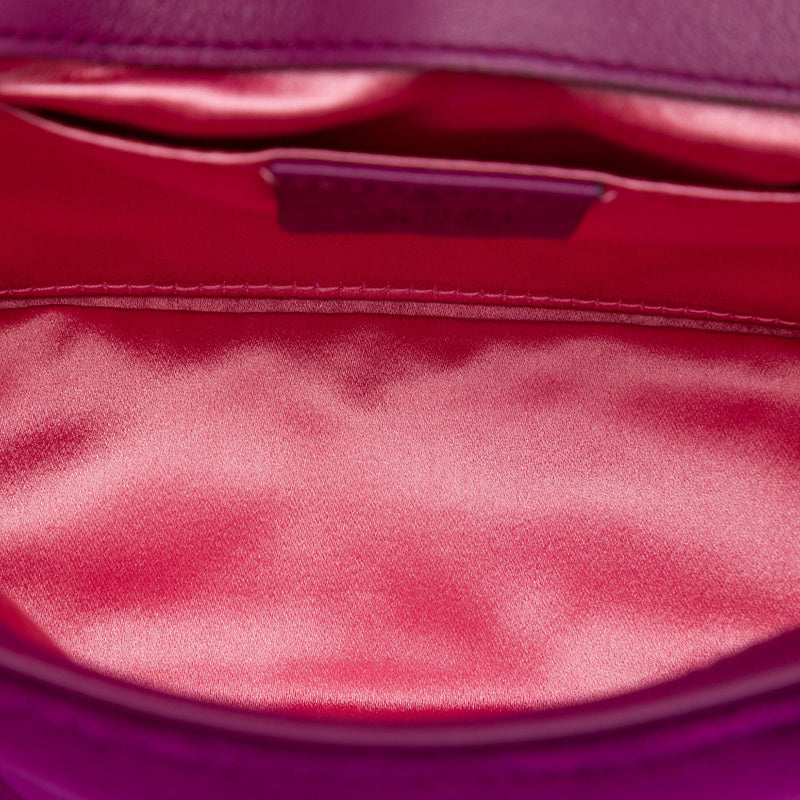 Small GG Marmont Matelasse Velvet Crystal Embellished Shoulder Bag - Image 4