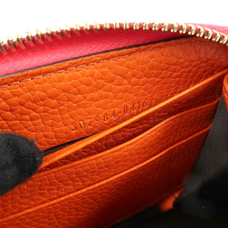 Gucci Bamboo Tassel Zip Leather Pink Accessory