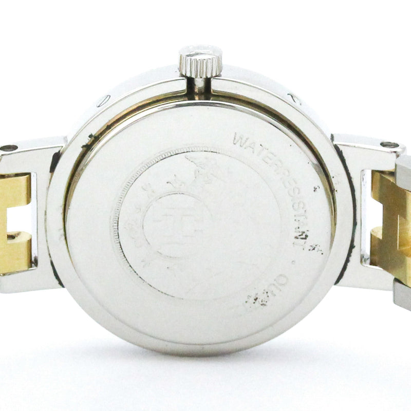 Hermes Clipper Quartz Stainless Steel And Plated Metal Watches