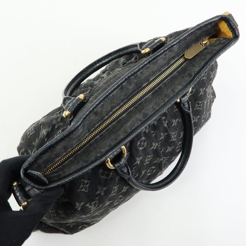 Louis Vuitton Neo Cabby Monogram Denim Black Denim_jeans Bag