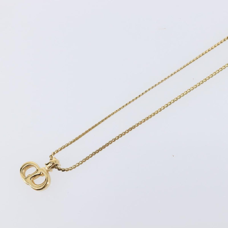 Christian Dior Cd Pendant Metal Gold Bijoux