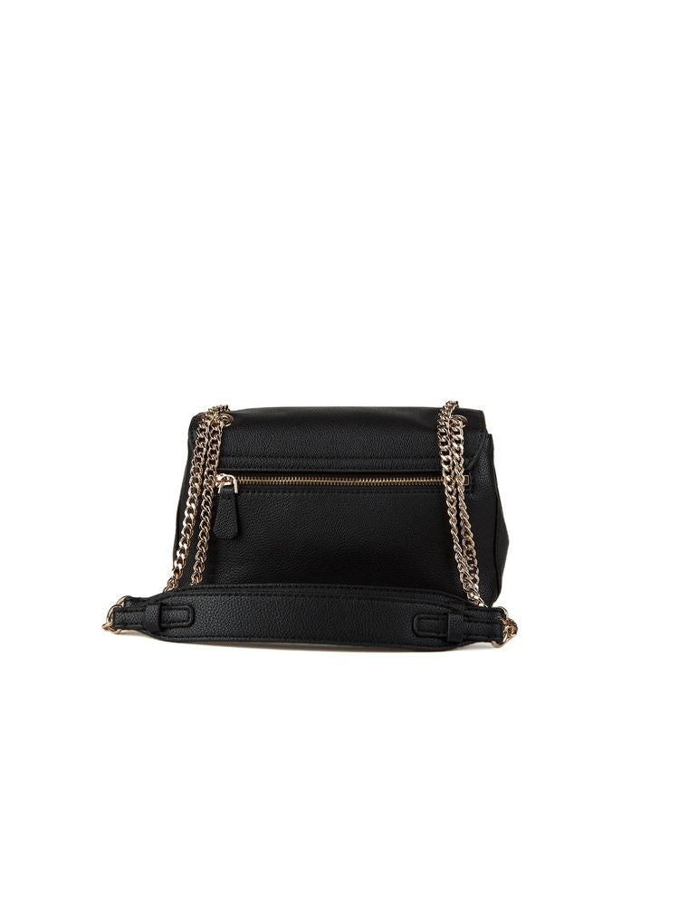 Guess Yesba Crossbody Bag — Black Polyurethane