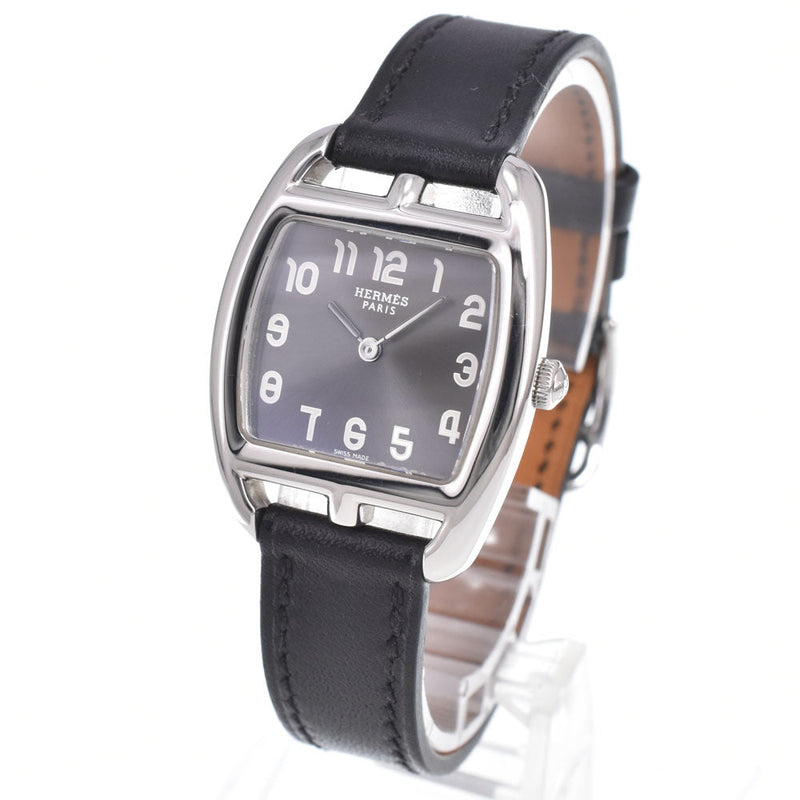 Hermes Cape Cod Quartz Stainless Steel And Leather Watches