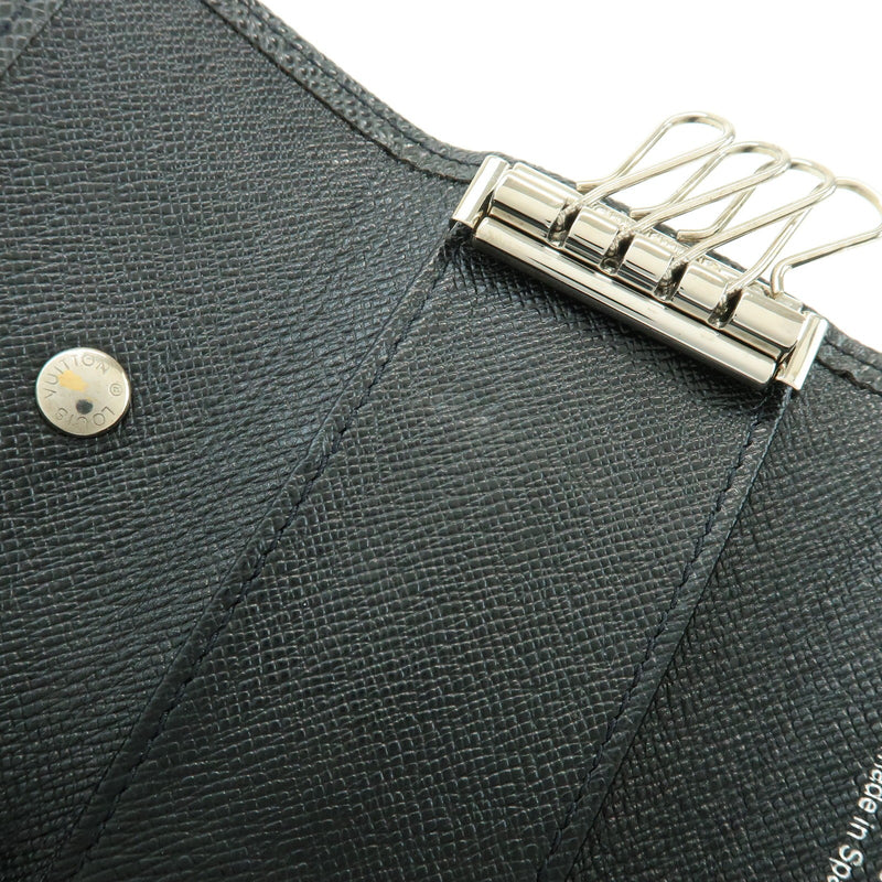 Louis Vuitton Multiclés 4 Cuir Verni Black Leather Accessory