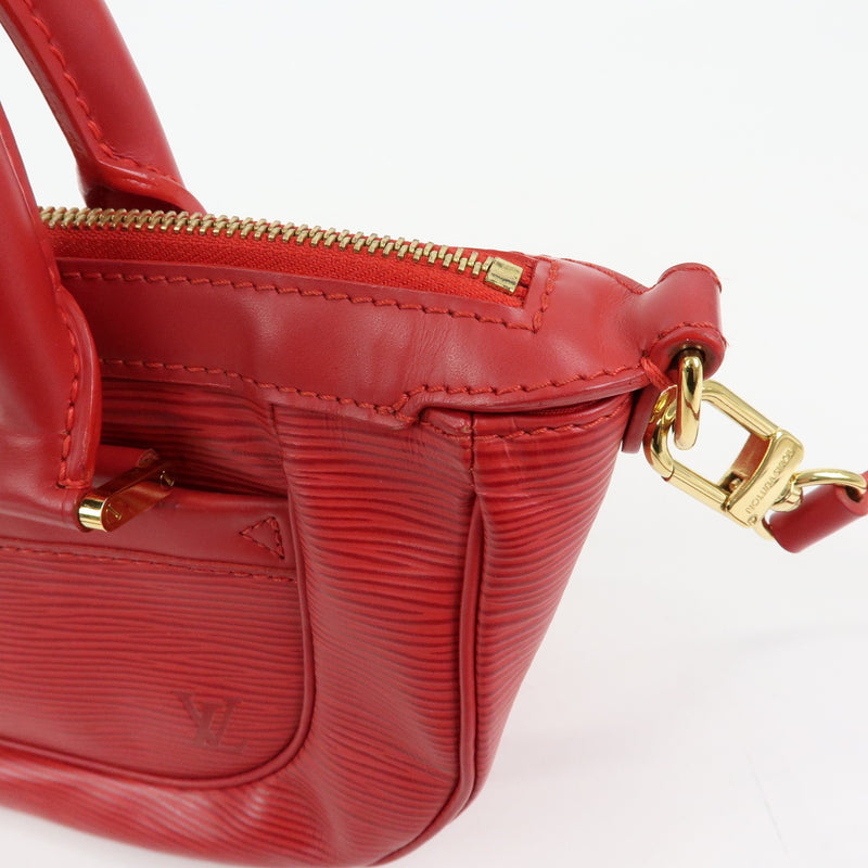 Louis Vuitton Dhanura Epi Leather Red Bag