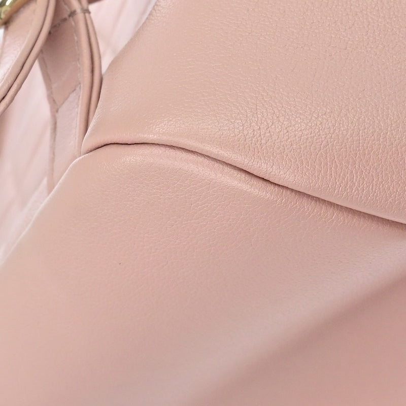Chanel Duma Drawstring Quilted Leather Pink Bag