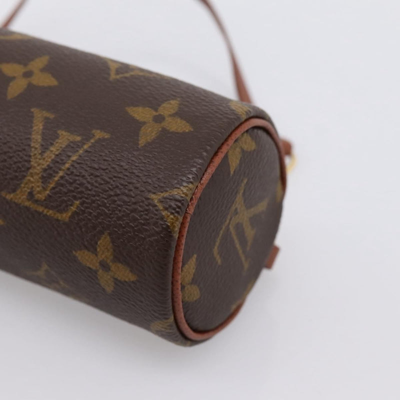 Louis Vuitton Papillon Pochette Monogram Canvas Brown Bag