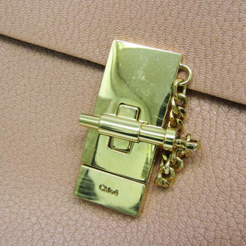 Chloe Drew Leather Orange Bag