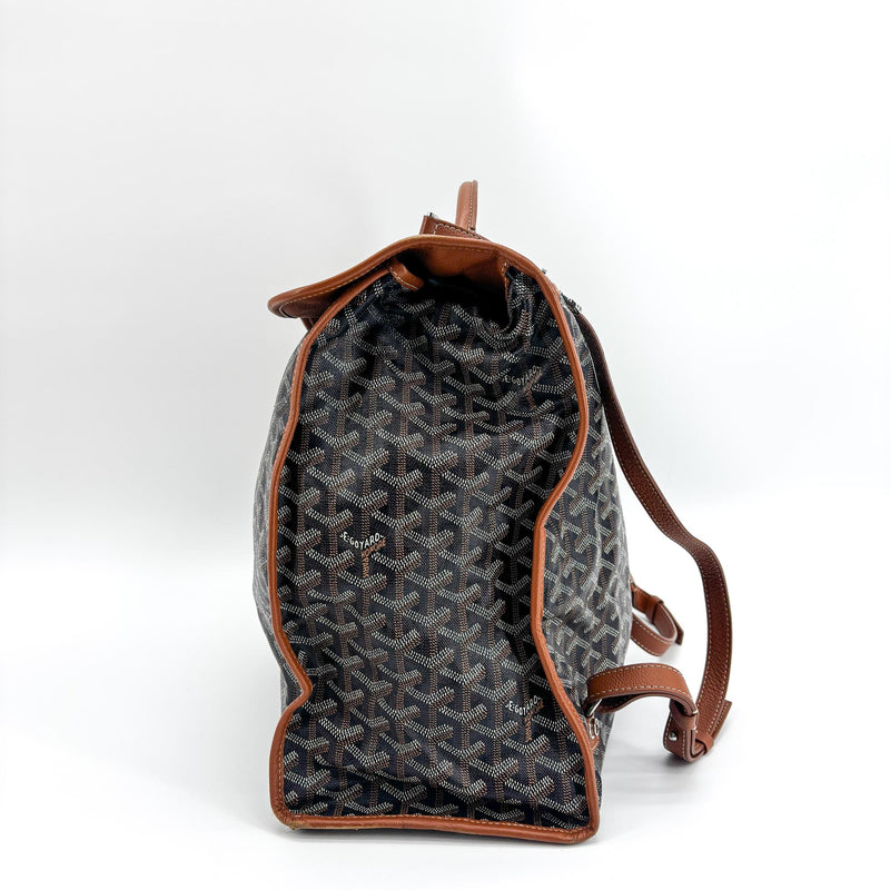 Goyard Saint Leger Briefcase Coated Canvas Black Bag