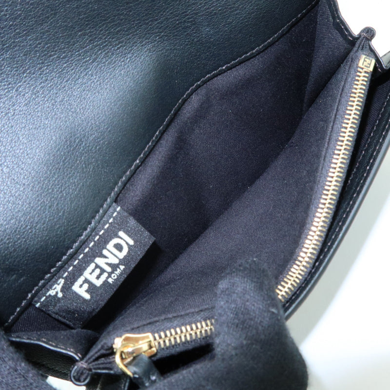 Fendi Selleria Peekaboo Leather Black Accessory