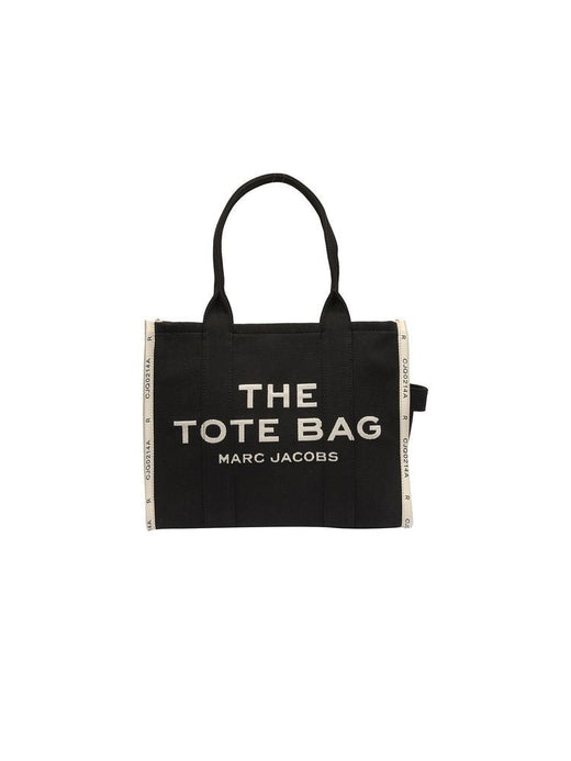 Marc Jacobs Tote Bag — Black Cotton