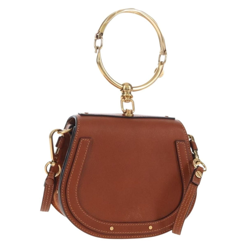 Chloe Nile Leather Brown Bag