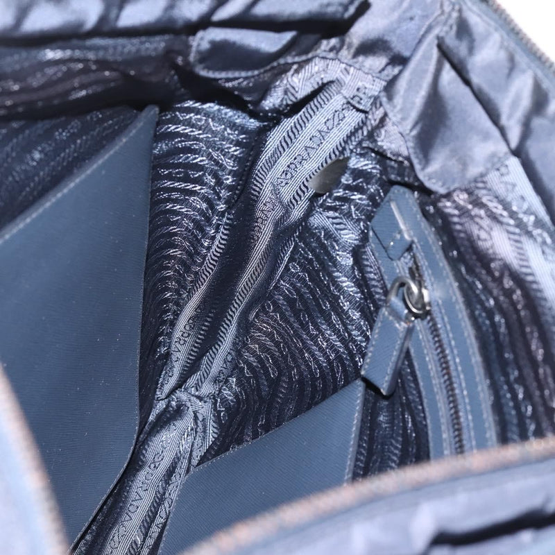 Prada Shoulder Tessuto Navy Nylon Bag