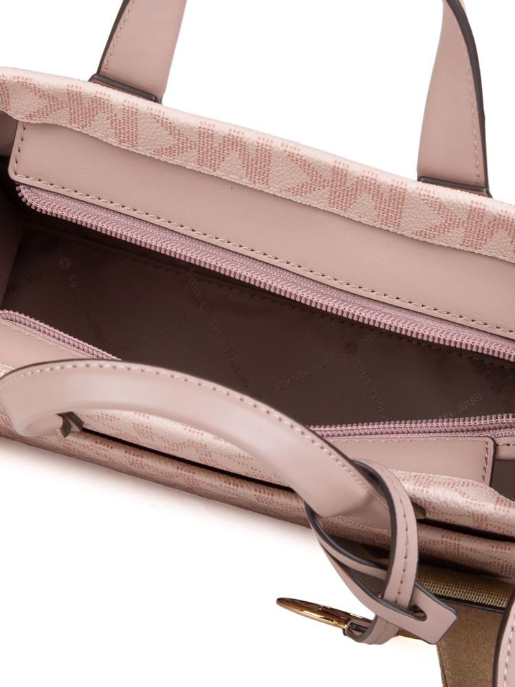 Michael Kors Tote Bag — Pink 89.coated Canvas