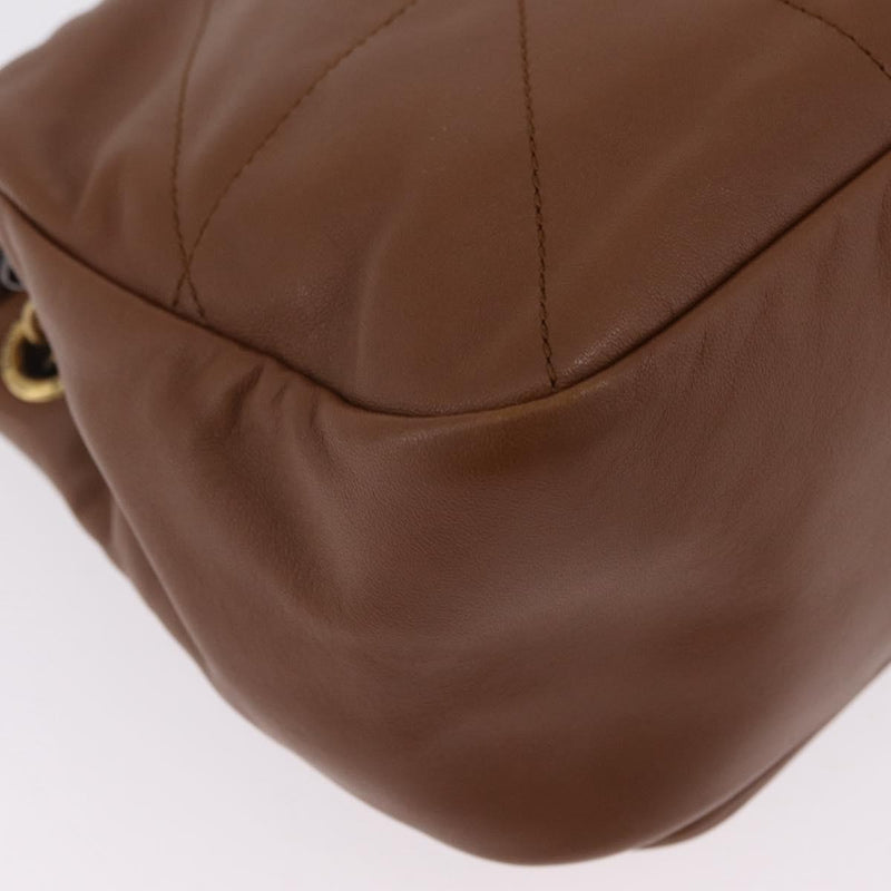 Saint Laurent Jamie 4.3 Quilted Leather Brown Bag