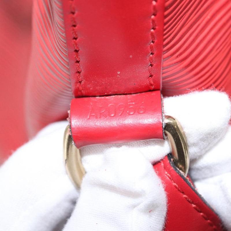 Louis Vuitton Petit Noe Nm Epi Leather Red Bag