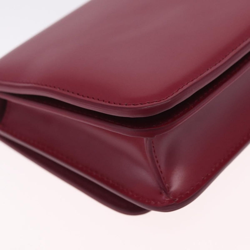 Bottega Veneta Bv Classic Spazzolato Leather Red Bag