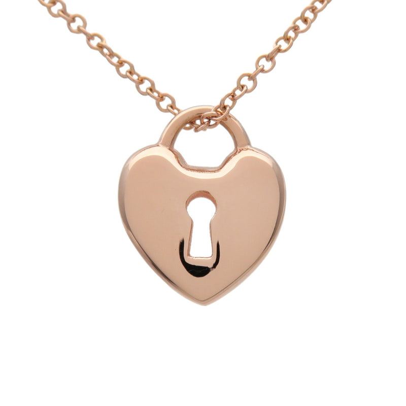 Tiffany & Co. Heart Lock Pendant 18k Rose Gold Rose_gold Bijoux