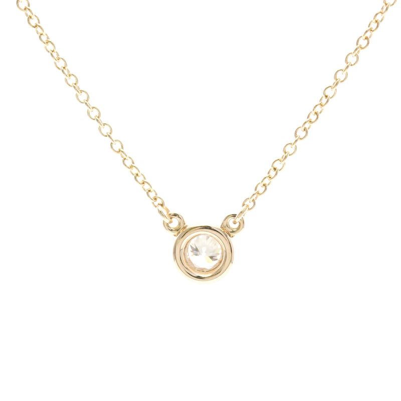 Tiffany & Co. Elsa Peretti Diamonds By The Yard Pendant 18k Rose Gold With Pear-Shaped Diamond Pink_gold Bijoux