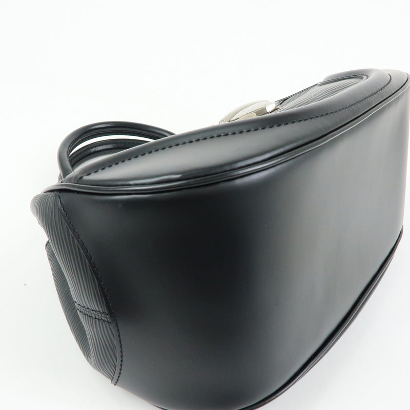 Louis Vuitton Montaigne Sac Epi Leather Black Bag