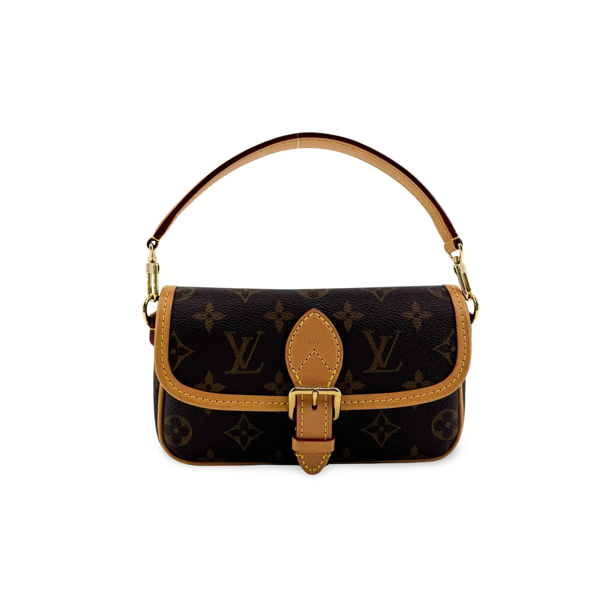 Louis Vuitton Diane Nm Monogram Canvas Brown Bag
