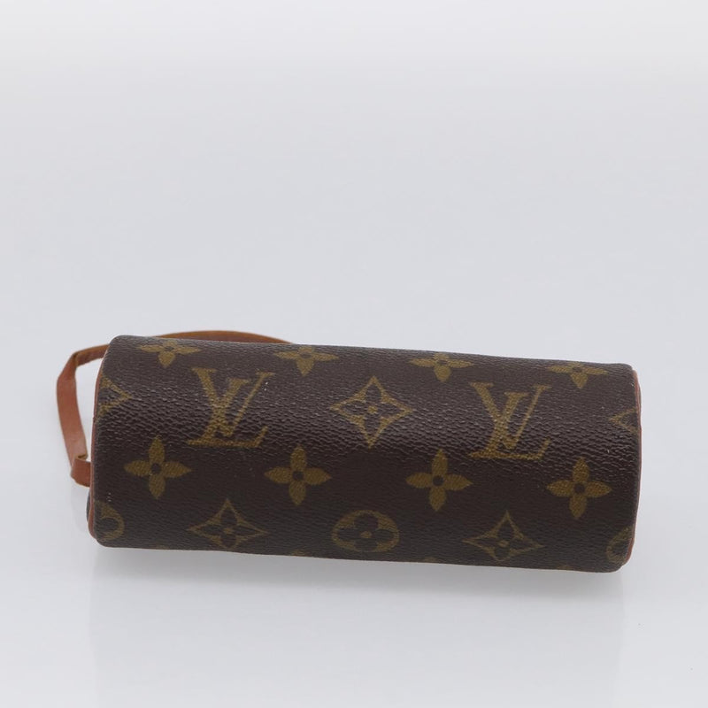 Louis Vuitton Papillon Pochette Monogram Canvas Brown Bag