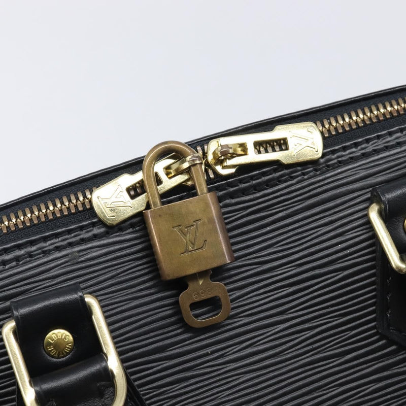 Louis Vuitton Vintage Alma Epi Leather Black Bag
