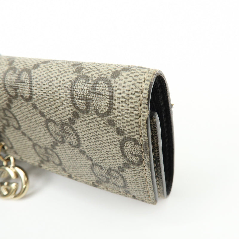 Gucci Interlocking G French Gg Coated Canvas Beige Accessory
