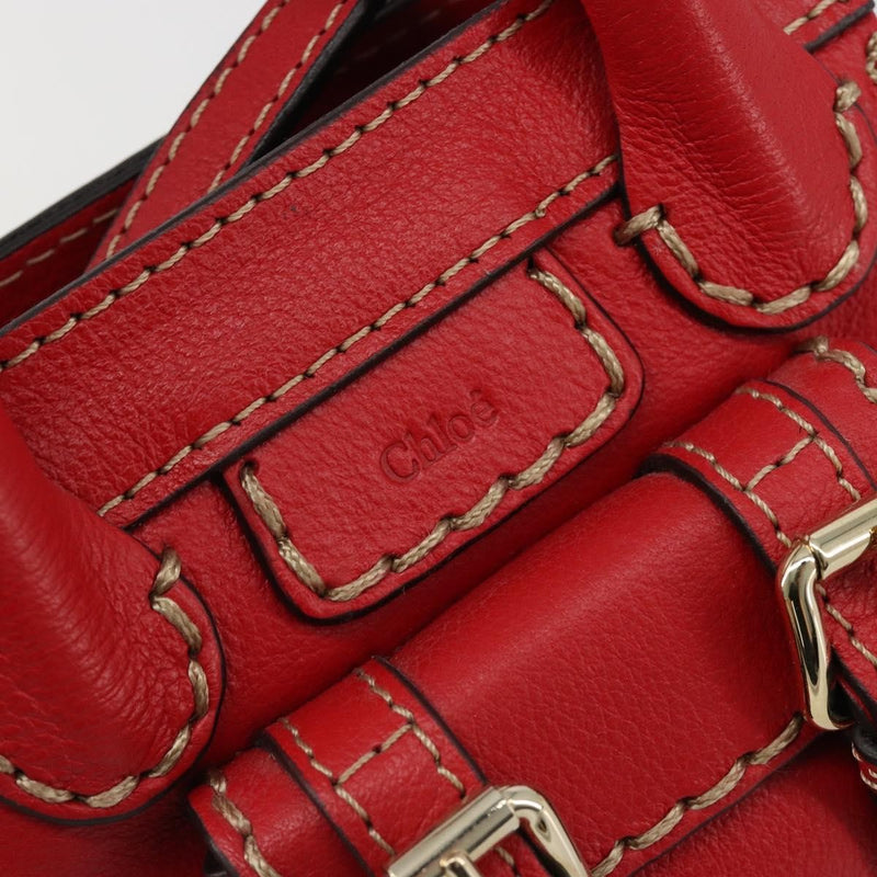 Chloe Edith Leather Red Bag