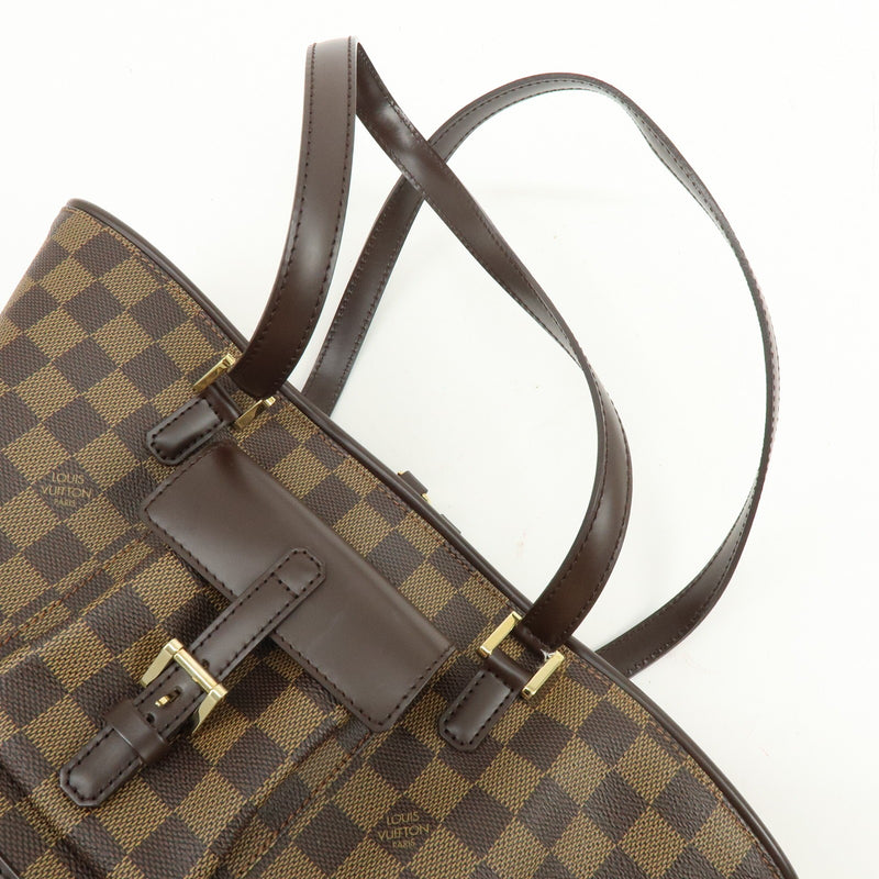 Louis Vuitton Manosque Damier Brown Canvas Bag