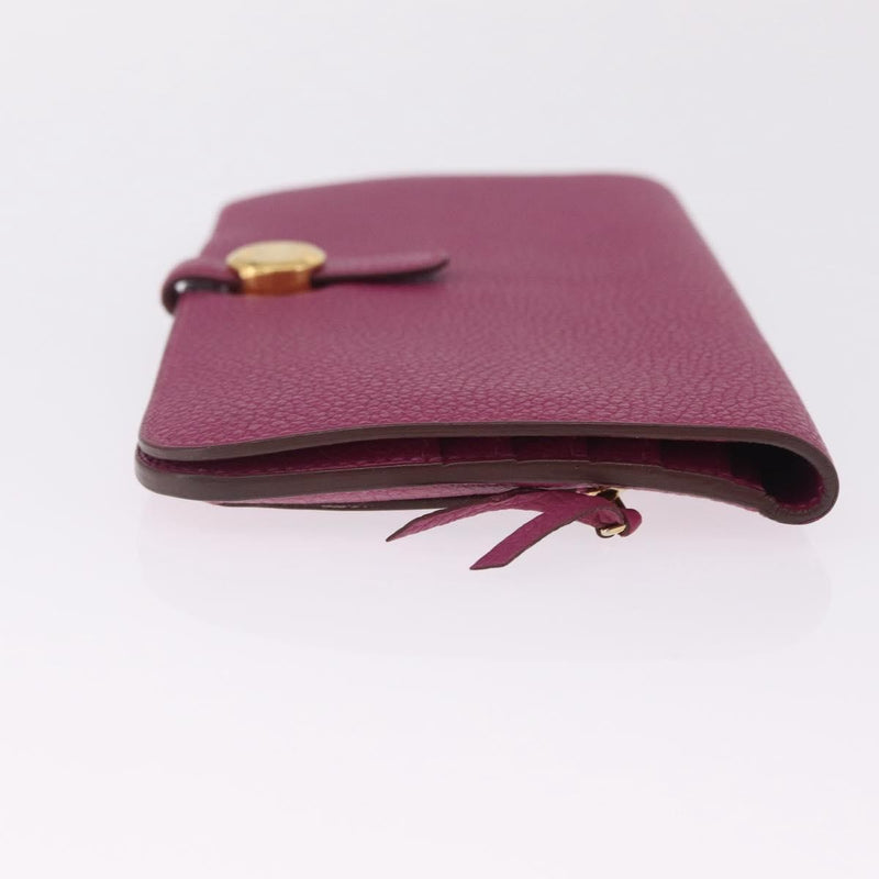 Hermes Dogon Duo Combined Leather Purple Accessory