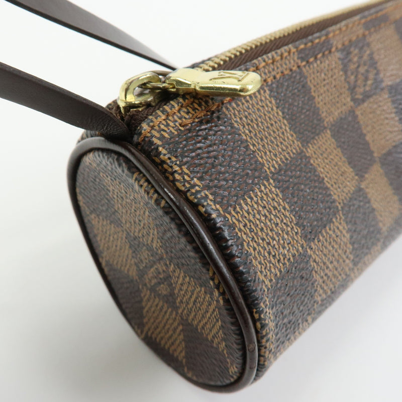 Louis Vuitton Papillon Pochette Damier Brown Canvas Bag