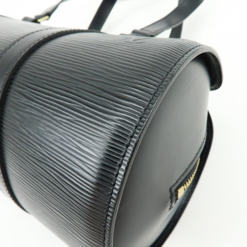 Louis Vuitton Soufflot Epi Leather Black Bag