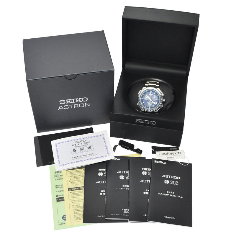 Grand Seiko Astron Ceramic And Stainless Steel Watches