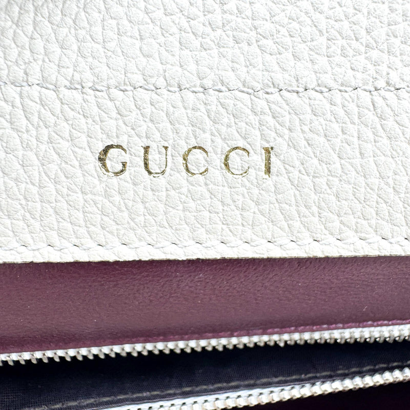 Gucci Zumi Leather Gold Calfskin Bag