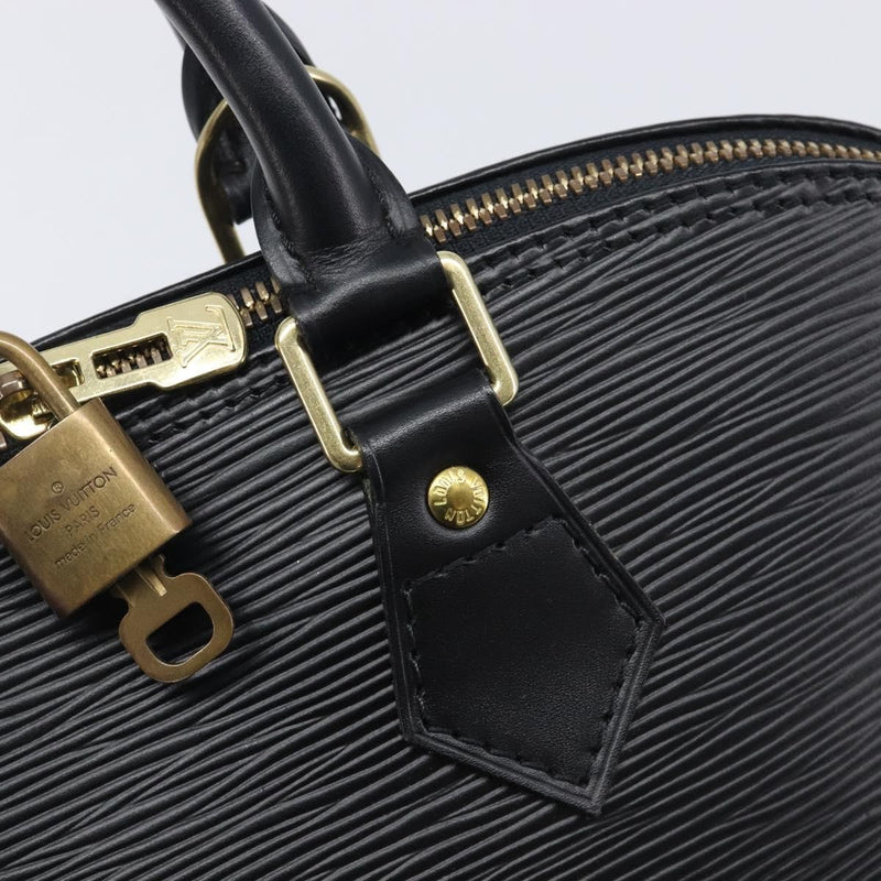Louis Vuitton Vintage Alma Epi Leather Black Bag