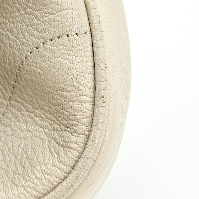 Gucci Aphrodite Leather Beige Bag