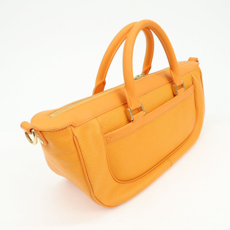 Louis Vuitton Dhanura Epi Leather Orange Bag