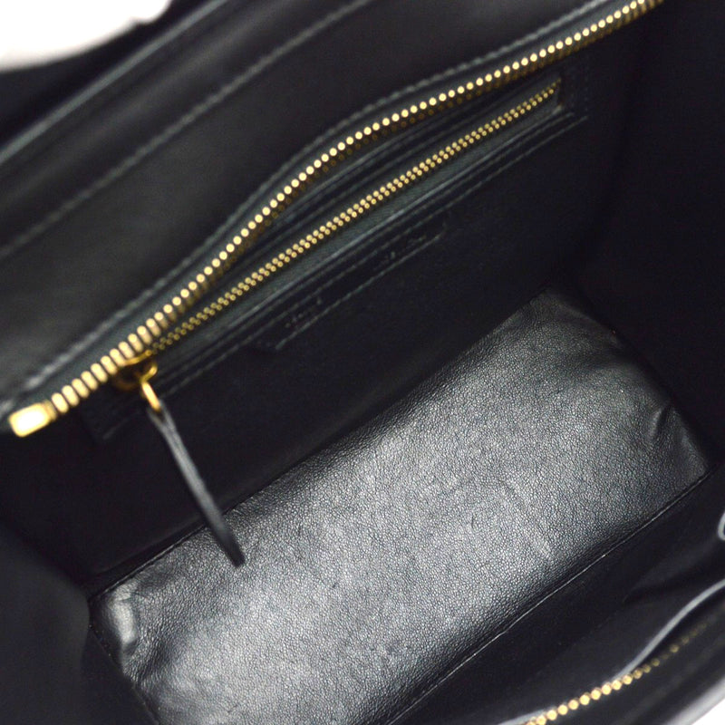 Celine Tricolor Luggage Leather Beige Bag