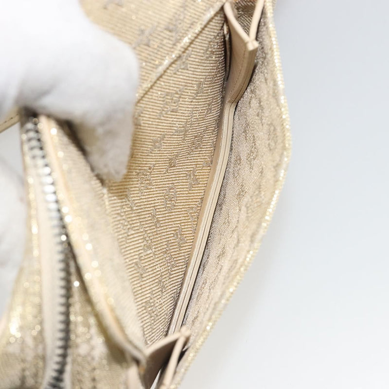 Louis Vuitton Mckenna Mini Lin Gold Canvas Bag