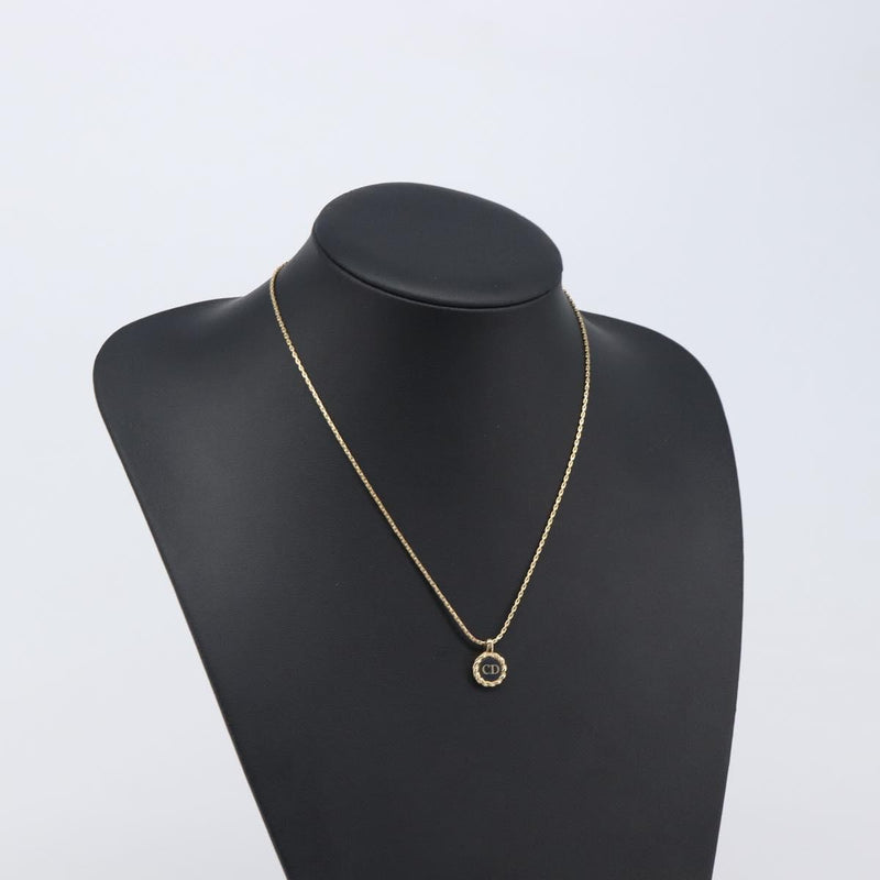 Christian Dior Cd Pendant Metal Gold Bijoux