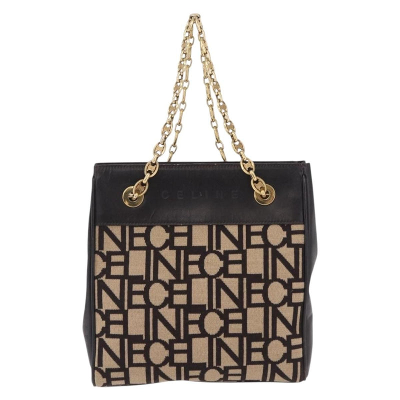 Celine Tote Leather Beige