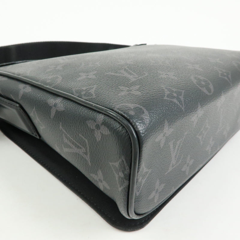 Louis Vuitton District Messenger Monogram Eclipse Canvas Gray