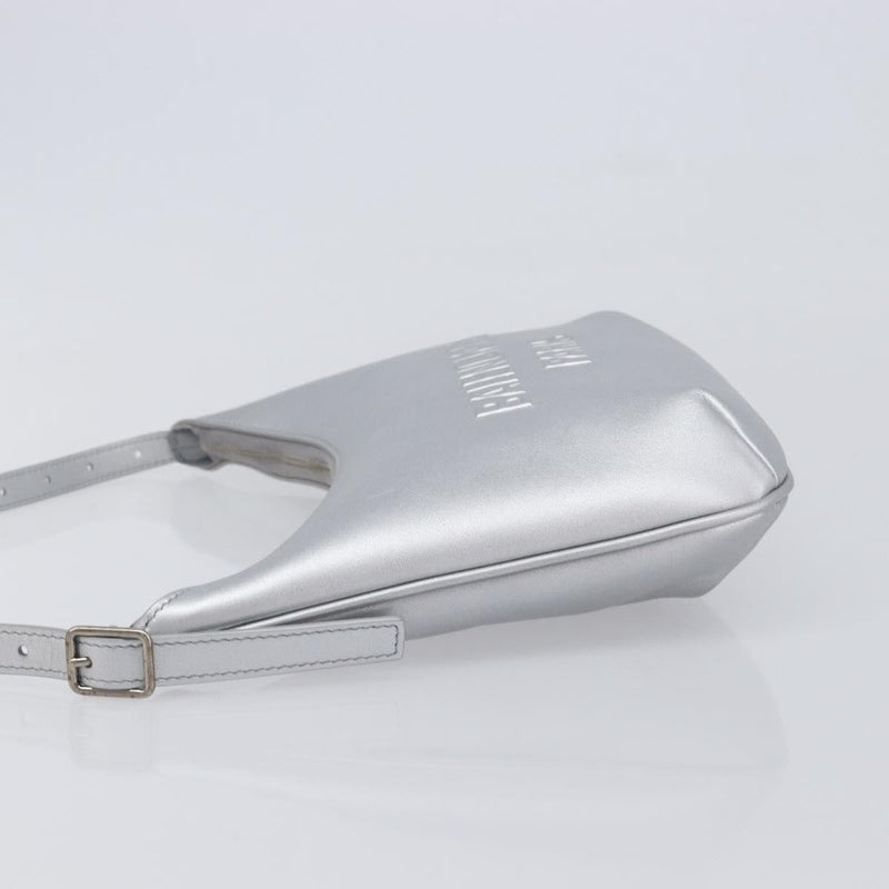 Balenciaga Mary Kate Sling Leather Silver Bag